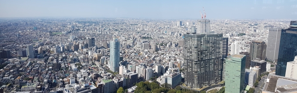 Tokyo view from Metropolitan Government Building 
