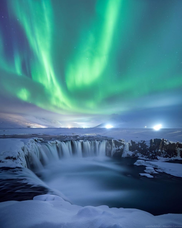 Tonight might be your best chance to capture auroras like this one Goafoss Iceland 