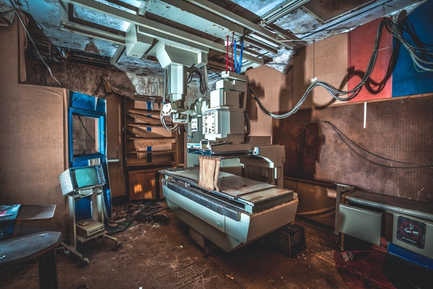 Tons of cool equipment left behind in this old cancer treatment center 