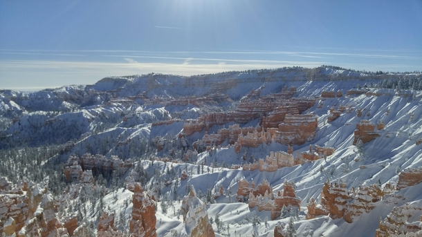 Took a hike on Christmas day to Bryce Canyon 