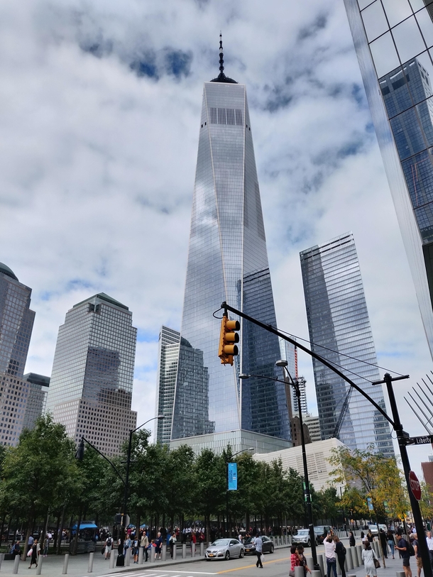 Took a picture of One World Trade Center