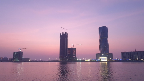 Took this in Bahrain it is pink