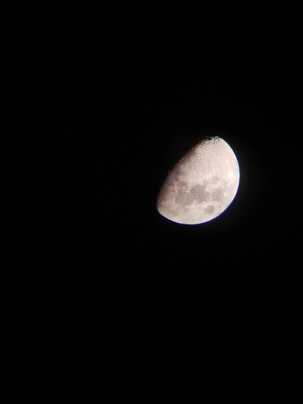 Took this last night Again just my phone over my telescope lens