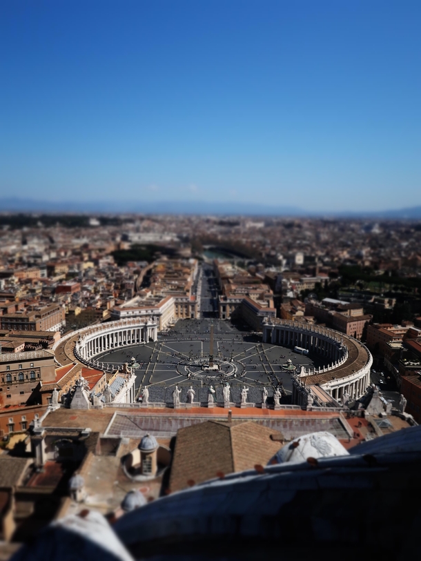 Top look out in Vatican City