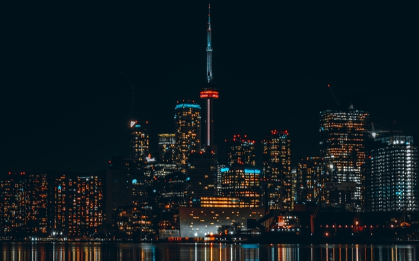 Toronto Canada at night