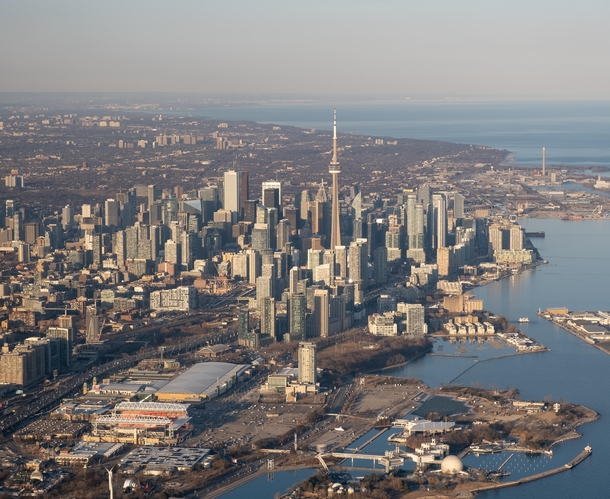 Toronto from a Cessna 