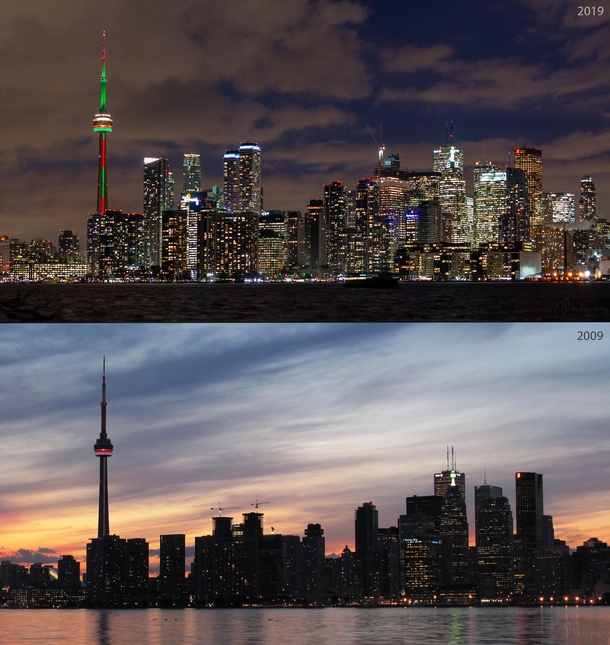 Toronto -  years apart