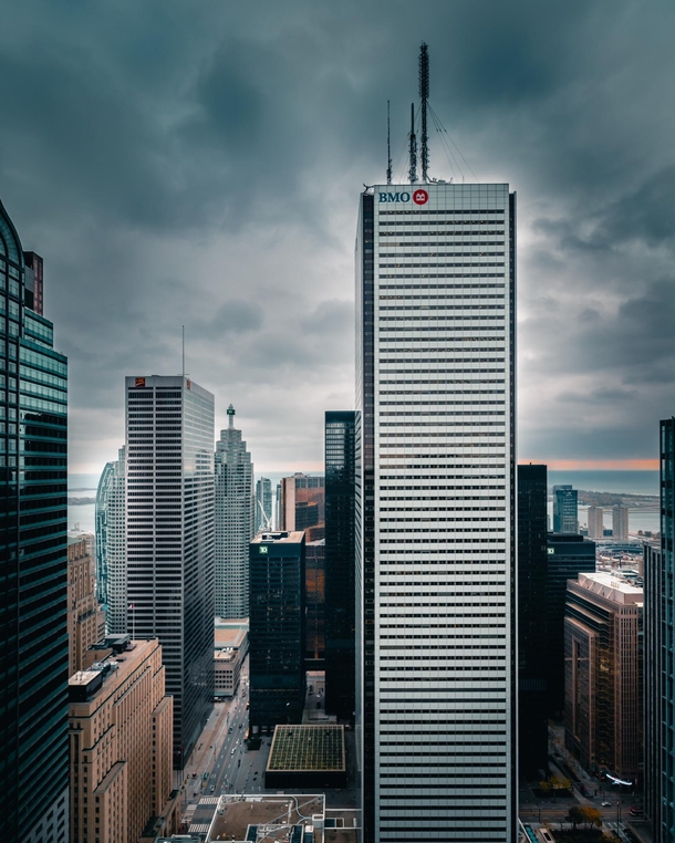 Torontos financial district