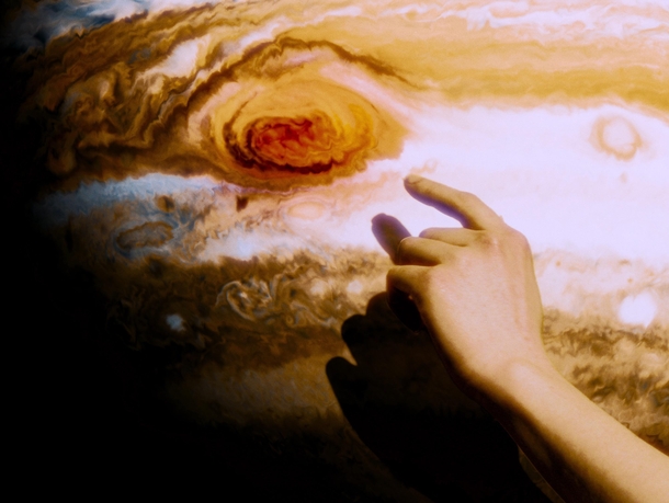Touching the Great Red Spot on Jupiter