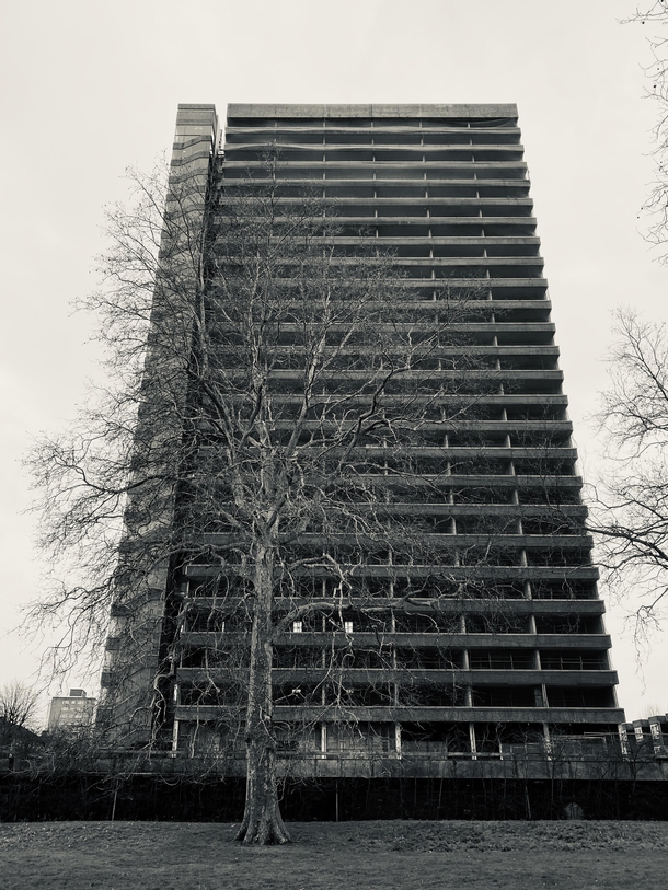 Tower block in Southwark London