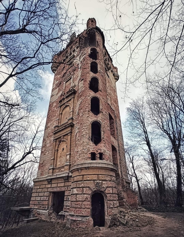 Tower of the Former Palace Poland seen on fb from David Cuper