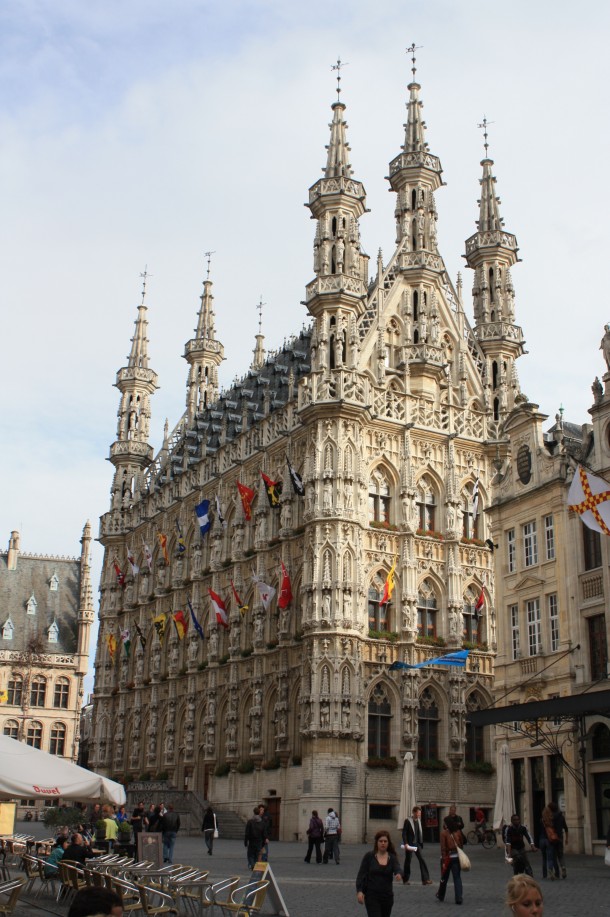 Town Hall of Leuven Belgium 