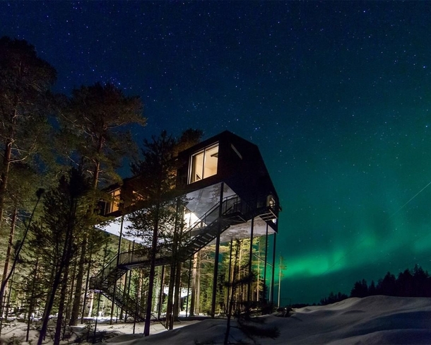 Treehotel in Northern Sweden