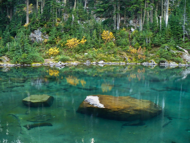 Tropical waters of the North Cascades WA 