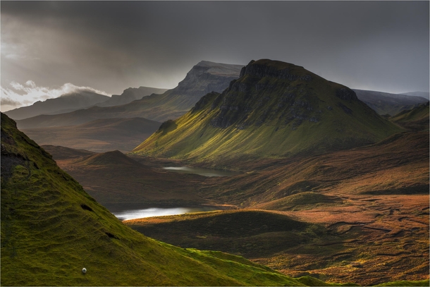 Trotternish light Isle of Skye Scotland  Photo by Pascal Bobillon