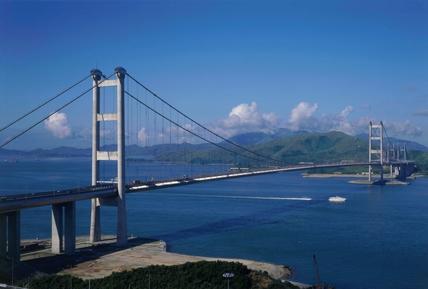 Tsing Ma Bridge Hong Kong 