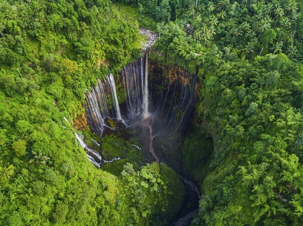 Tumpak Sewu Waterfall by Suwandi Chandra Lumajang East Java Indonesia 