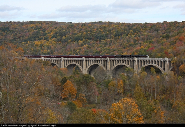 Tunkhannock Viaduct Nicholson PA - Completed in  it is still used today by the Canadian Pacific Railroad