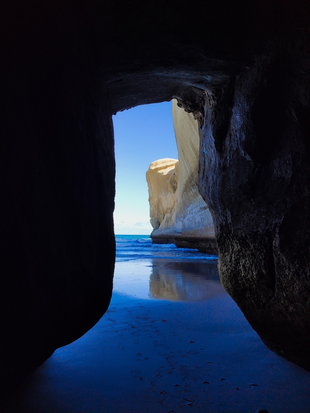 Tunnel Beach Dunedin New Zealand 