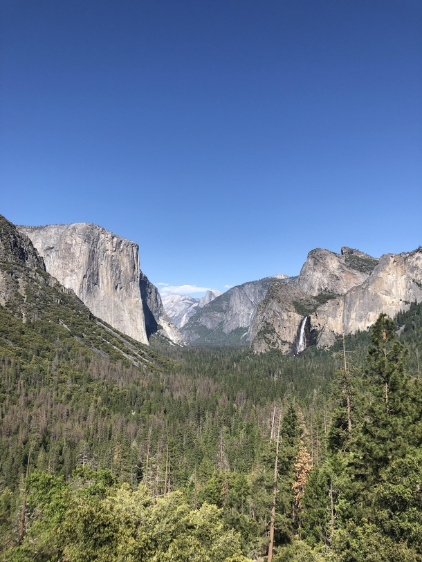 Tunnel View Yosemite National Park California 