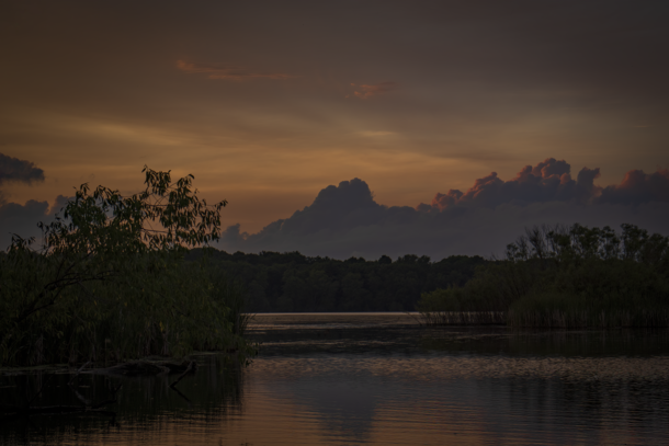 Twilight at Lake Mendota WI on the summer solstice 