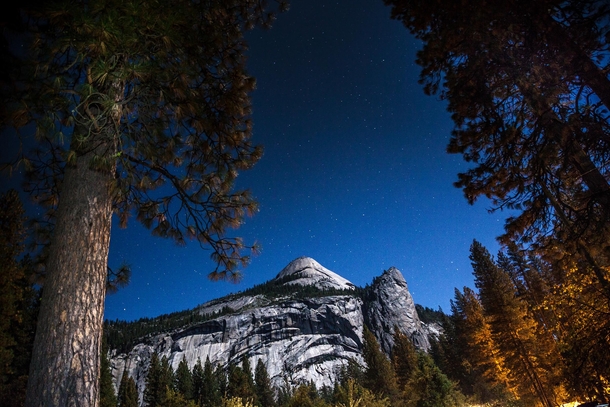 Twilight in the Valley Yosemite Valley California     insta _baigmoradi_