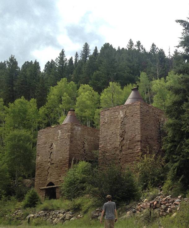 Twin Lime Kilns in Thomasville Colorado 