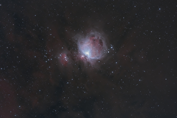 Two nights imaging the Orion Nebula