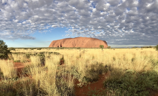 Uluru-Kata-Tjuta-Nationalpark Northern Territory Australia  - Peacefully soon
