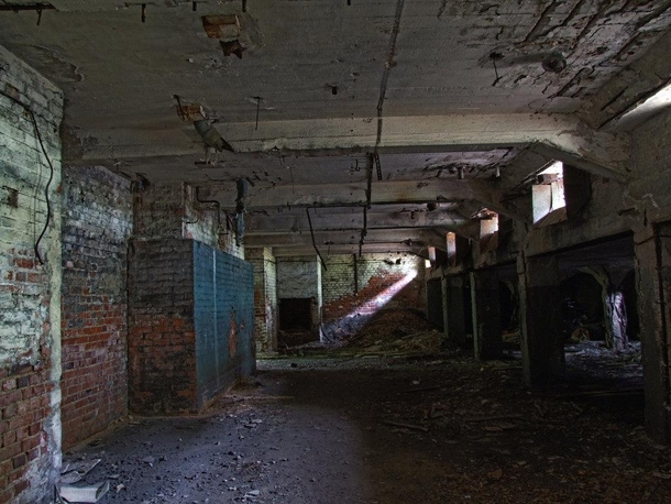 Undergrounds of an abandoned hospital