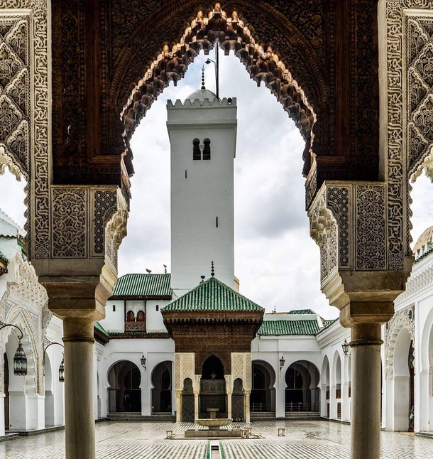 University of al-Qarawiyyin the worlds oldest existing university Fez Morocco
