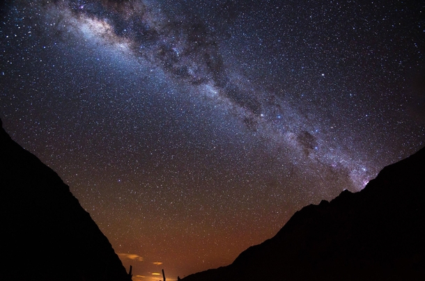 Unzipped the tent and was greeted with this night sky Salkantay Trek Machu Picchu 