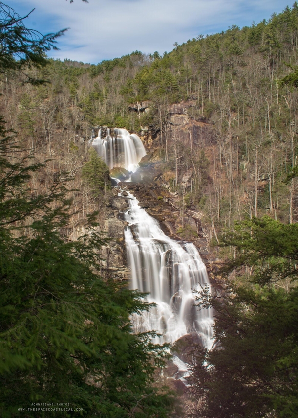 Upper Whitewater Falls  Nantahala National Forest - North Carolina USA 