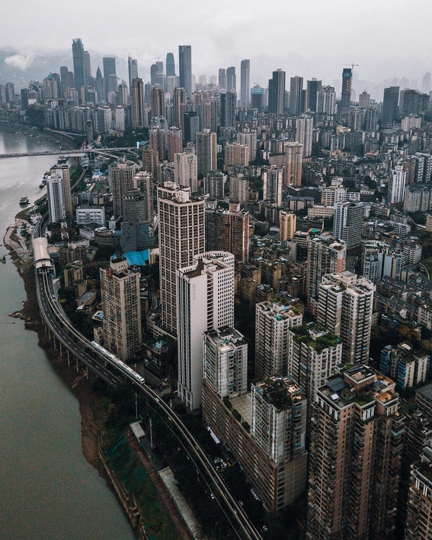 Urban paradise in Chongqing China
