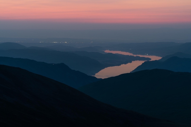 Using long focal lengths for landscape photography can make great results - Lake District UK 