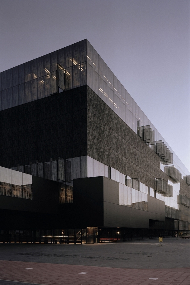 Utrecht University Library Netherlands designed by Wiel Arets Architects in  