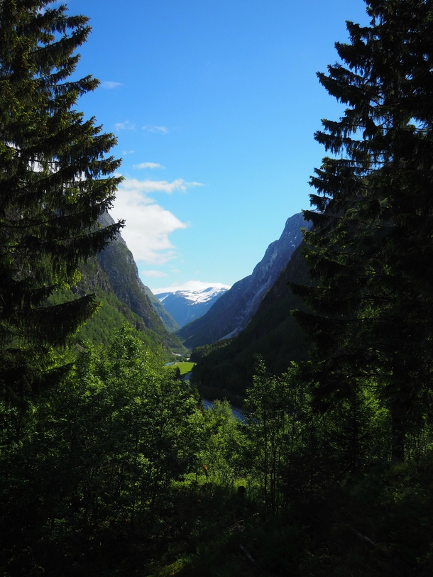 V is for Valley On the way to Voss Norway 