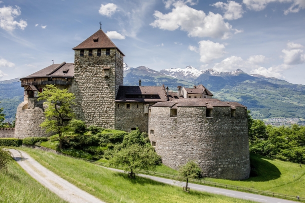 Vaduz Castle Liechtenstein The official residence of the Prince of Liechtenstein Not open for the public