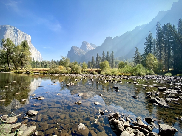 Valley View Yosemite National Park CA 