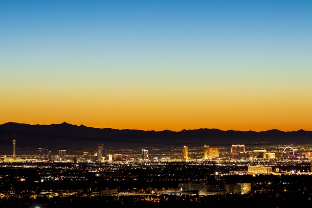 Vegas Lights at Sunrise 