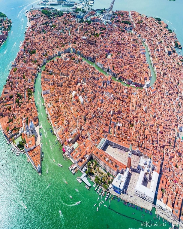 Venice from above 