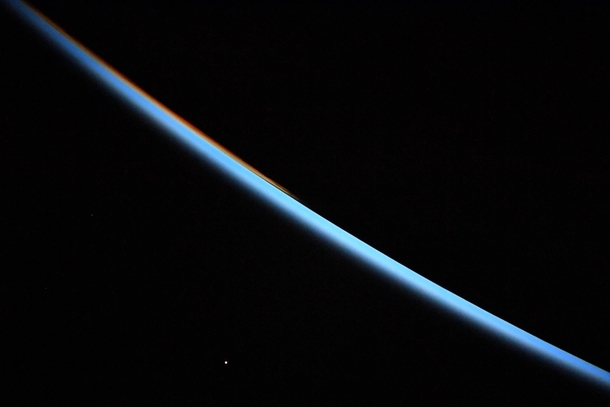 Venus at Sunrise From the Space Station Credit NASA