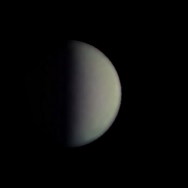 Venus is  illuminated right now 