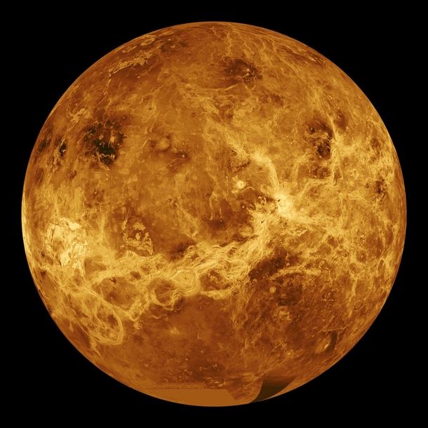 Venus The hottest planet in our solar system Credit NASA