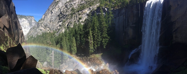 Vernal Falls in Yosemite 