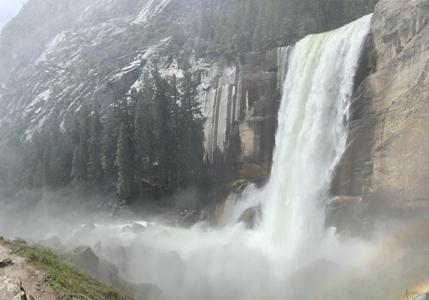 Vernal Falls Yosemite National Park Taken while hiking through the Mist Trail 