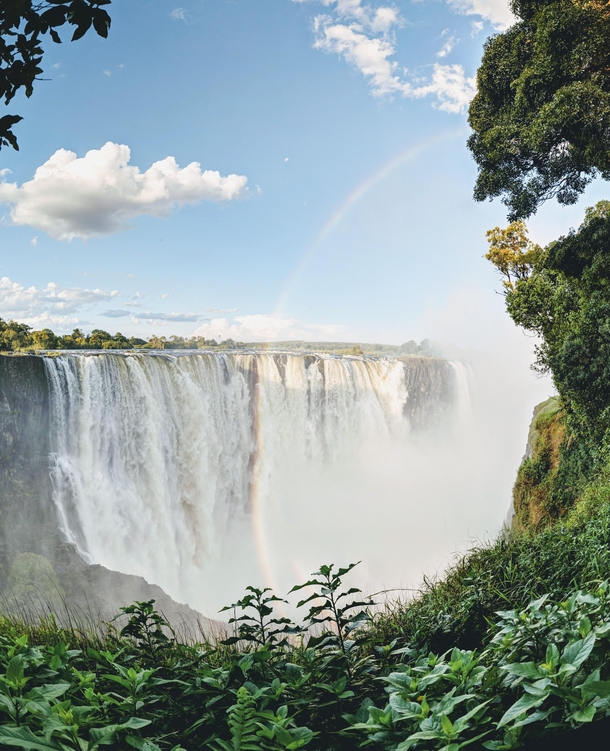 Vic Falls Zimbabwe bending the Rainbow  x 