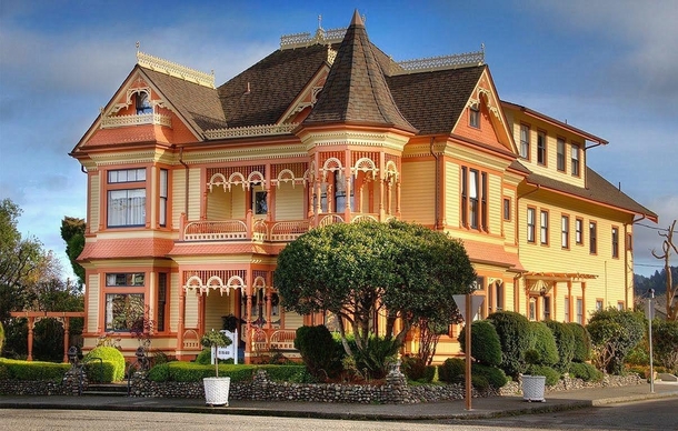 Victorian Home in Humboldt County California Built in 