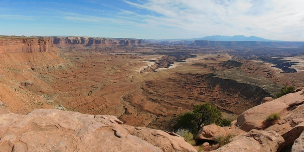 View from Grand View Point trail Canyonlands N P OC x