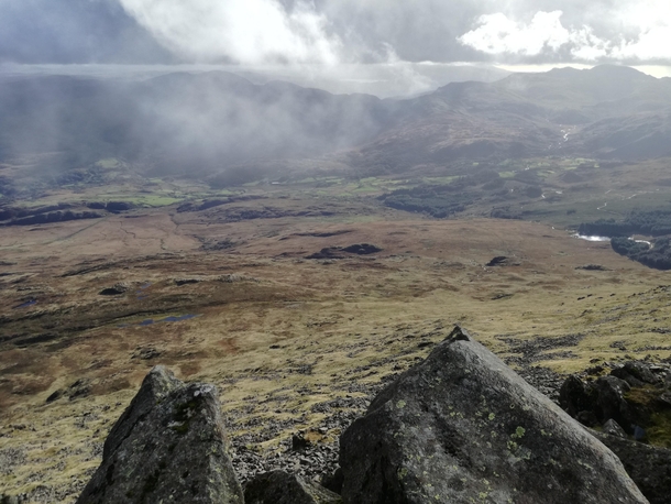 View from Moel Siabod Wales 
